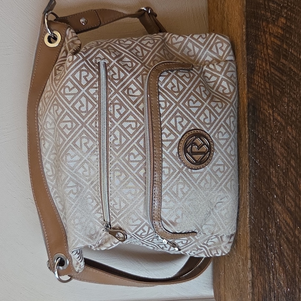 Relic Tan Patterned Bag
